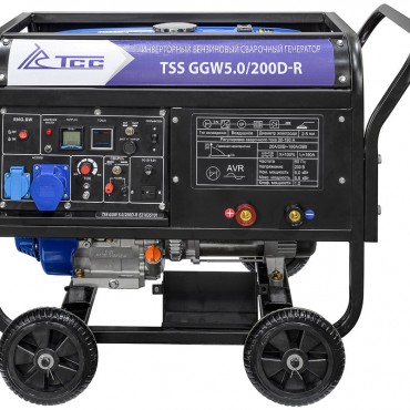 Инверторный бензиновый сварочный генератор TSS GGW 5.0/200D-R