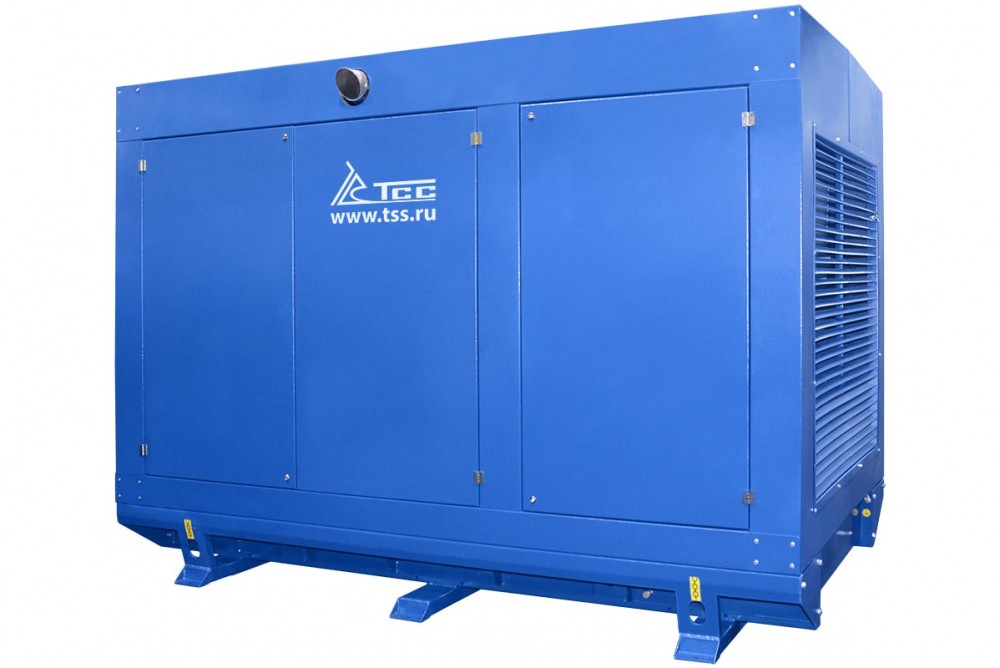 Дизельный генератор в уличном кожухе 400 кВт ТСС АД-400С-Т400-1РПМ26