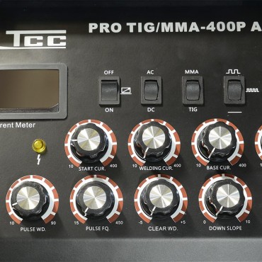 Аппарат TIG сварки алюминия TSS PRO TIG/MMA-400P AC/DC