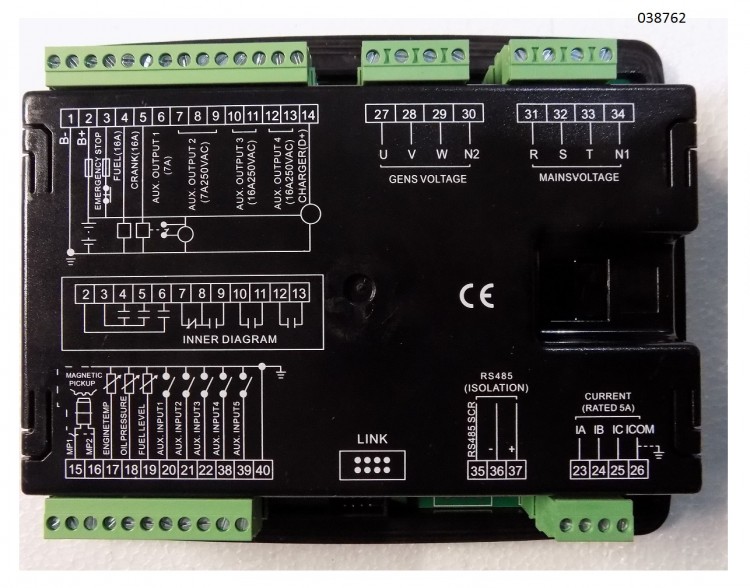 Контроллер SMARTGEN HGM-6120N (аналог)/Controller (SMARTGEN HGM-6120N copy)