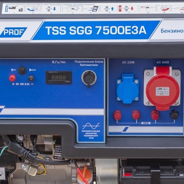 Бензогенератор TSS SGG 7500Е3A