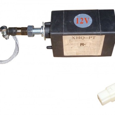 Соленоид ТНВД (12v) (с тросиком) (XHQ-PT,12 v)/(Fuel cut solenoid valve subassembly ar.plastic 12v)