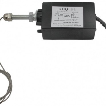 Соленоид ТНВД (24v) с тросиком (XHQ-PT,24v)/Fuel cut solenoid valve subassembly ar.plastic. 24v