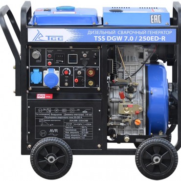 Инверторный дизельный сварочный генератор TSS DGW 7.0/250ED-R